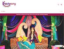 Tablet Screenshot of khushrang.com